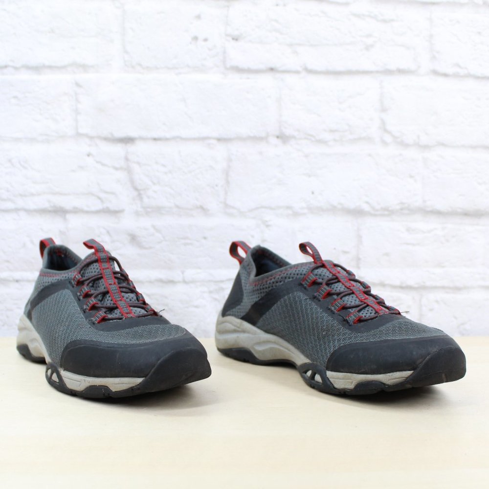 LL Bean Adventure Gray Breathable Rugged Mesh Slip on Sneakers Size US 5 - Picture 3 of 9